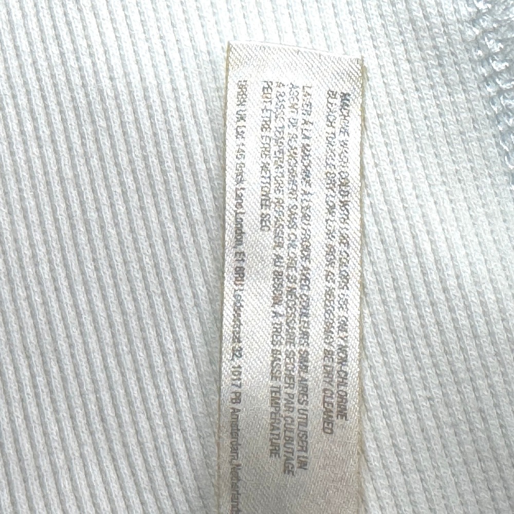 Daily Practice by Anthropologie White 1/4 Zip Cropped Sweatshirt Size L - Picture 7 of 7